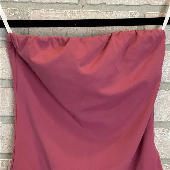 Babaton Dusty Rose Strapless bodysuit size small - Picture 2 of 7